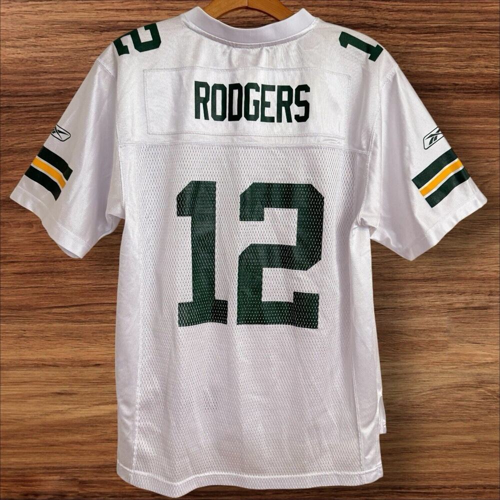 Green Bay Packers Rodgers NFL Jersey Youth L 14 or Adult S NFL Equipment OnField
